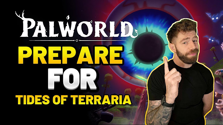 Palworld - Tips to Prepare You For Tides of Terraria