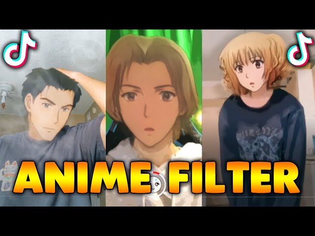 filter to turn things into anime｜TikTok Search