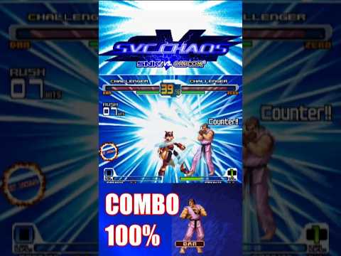 DAN 100% Daño #SvsC  #SnkVsCapcom #Combo