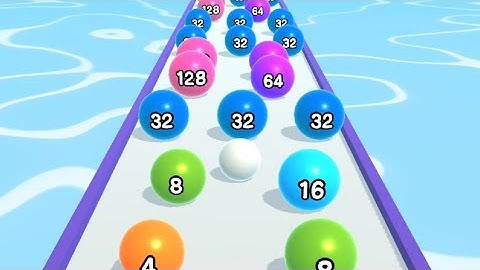 Ball Run 2048 - All Levels Gameplay Android, iOS (Part 5)