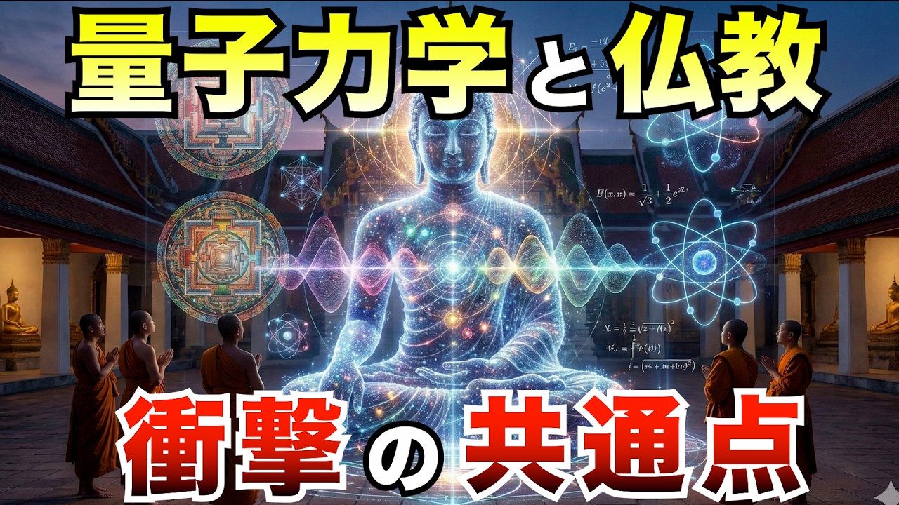 【科学と悟りの交差点】量子力学と仏教が辿り着いた“世界の正体”― 物理学者が東洋哲学に惹かれる理由