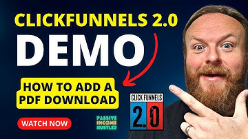 ClickFunnels 2.0 DEMO - How to Add A File to Download in Click Funnels 2.0 + My $12,000 Mega Bonus!🔥