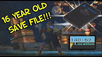 I finished my 16 year old FFX save file for the first time