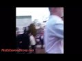 Bachurim Dancing after everyone emerges safely from fire