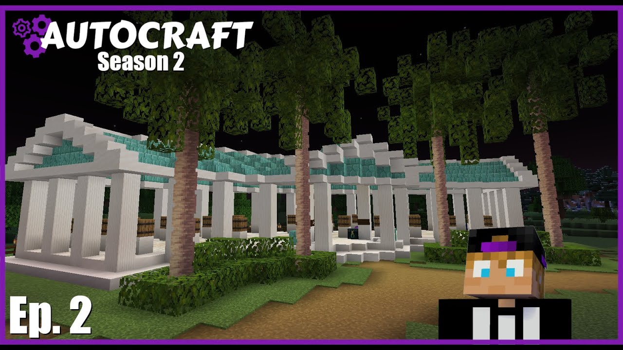 AutoCraft Season 2 EP 2! THE LIBRARY!