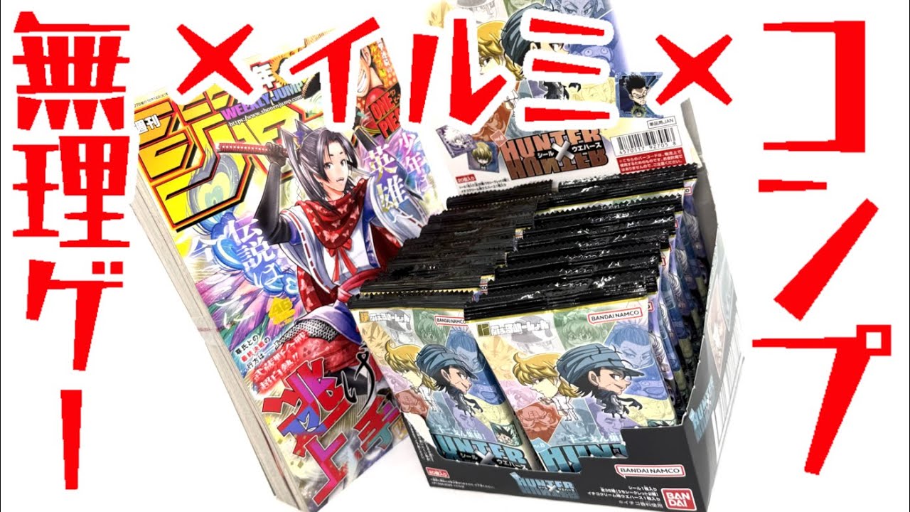 イルミ出てくれ！にふぉるめーしょん ハンターハンター シールウエハース第８弾 十二支ん集結！パート４