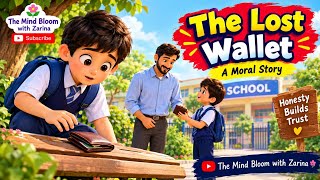 The Lost Wallet | A Heartwarming Moral Story About Honesty | The Mind Bloom with Zarina