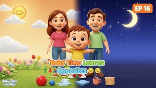 Learning Opposites for Kids | Big & Small, Hot & Cold | Preschool Learning Video | Episode 16