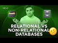 RELATIONAL VS NON-RELATIONAL DATABASES | WHAT'S THE DIFFERENCE?