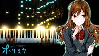 Miniatura del video "Horimiya OP - "Iro Kousui" (Piano)"