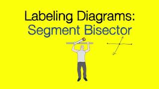 Labeling Diagrams: Segment Bisector