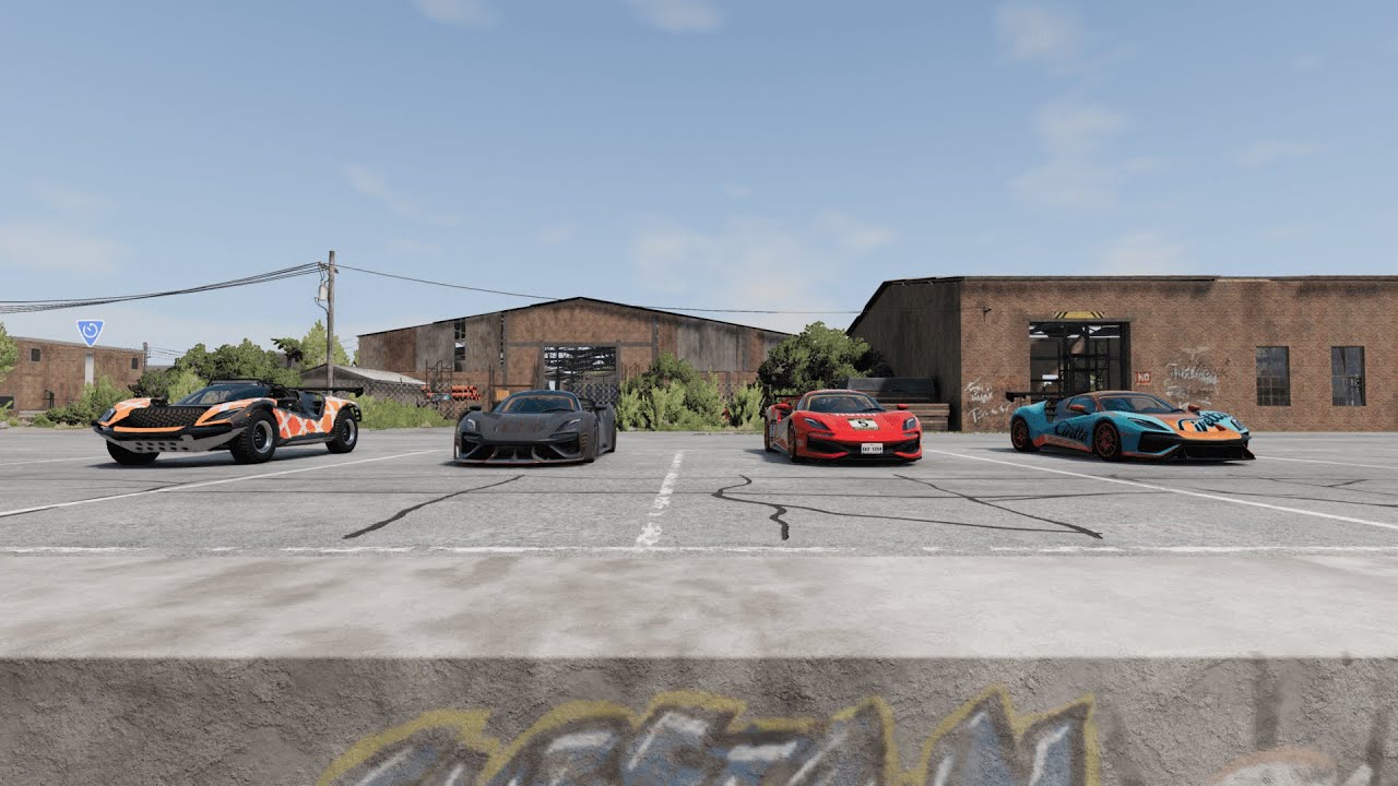 Civetta Scintilla Off Road VS. Dark Owl VS. Rally VS. Race - BeamNG.drive