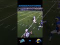 Matthew Stafford gets picked by Aidan Hutchinson, runs in into the red zone to set up TD #nflshorts