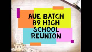 AUE Batch'89 - July 6, 2019 reunion