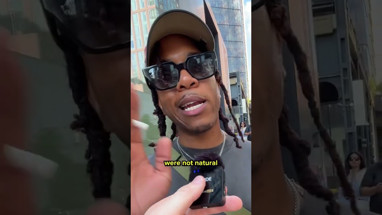 I ran into the rapper 