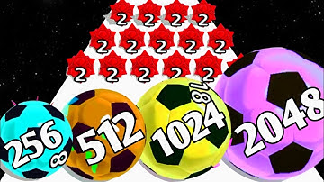 Marble Run vs Rubberball Runner - All Level Gameplay (NOOB vs PRO vs HACKER) Math Games