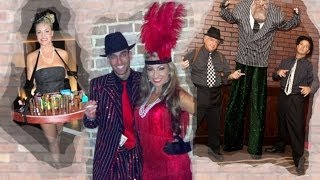 Roaring 20's Theme Party  More Mobster than Great Gatsby  by A Hot Party
