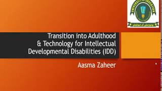 Introduction to Exceptionalities - Lecture 6