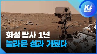 [테크톡] 화성탐사 로버 ‘퍼서비어런스’ 1년…놀라운 성과 거뒀다 / KBS