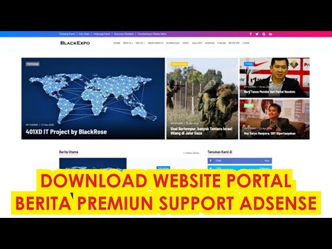 DOWNLOAD SOURCE CODE WEBSITE PORTAL BERITA PREMIUM SUPPORT ADSENSE DAN FITUR MELIMPAH