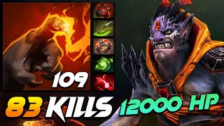 Lion 83 KILLS - 3+ Hours Game 12 000 HP - Dota 2 Pro Gameplay [Watch & Learn]