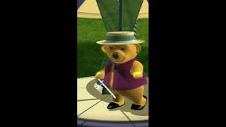 Teletubbies Are Watching The Dancing Bear