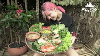 Ana Cooked A Primitive Pot Roast In Forest Step By Step Survial Series