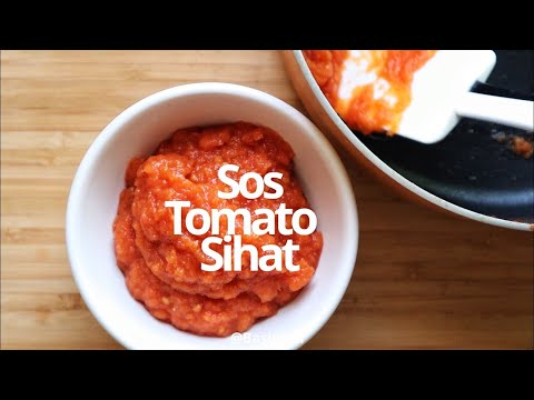 Resepi Sos Tomato Mudah (DUA bahan je)