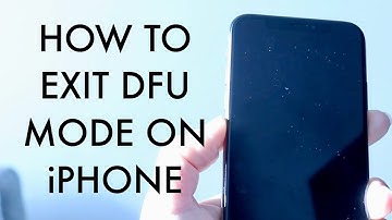 How To Exit DFU Mode On ANY iPhone! (2024)