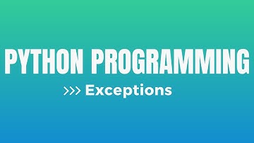 Python Programming | Exceptions