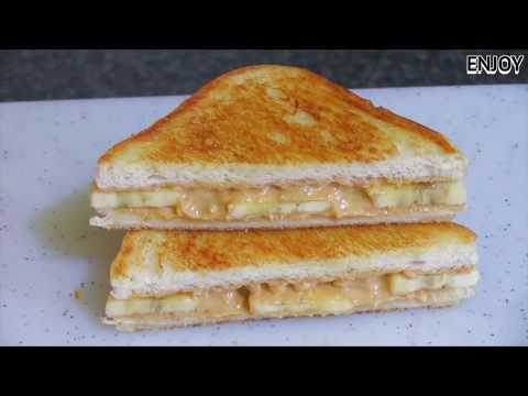 Sandwich Recipes : Peanut Butter and Banana Sandwich Recipe