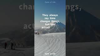 Don't Wait for Time to Change Things | Facts of Life Net Worth