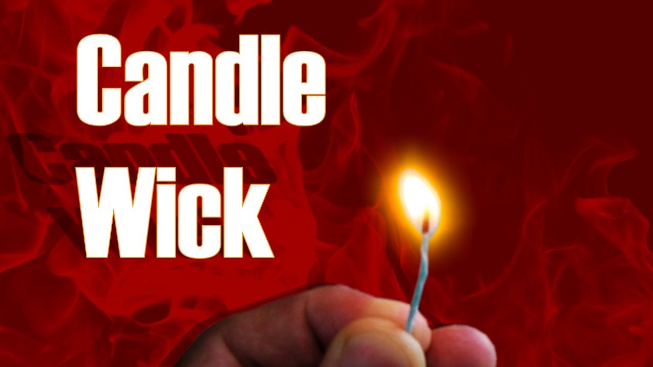 How to Make Your Own Candle Wicks (1 Minute) 