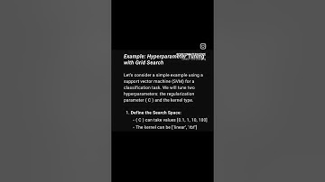 Hyperparameter Tuning in Machine Learning