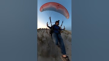 Paramotor Landing! #dream #flight