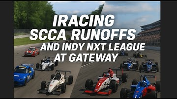 iRacing SCCA Runoffs and Indy NXT League at Gateway