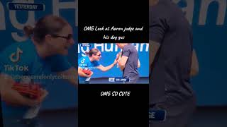 Aaron Judge And His Dog Gus Judge