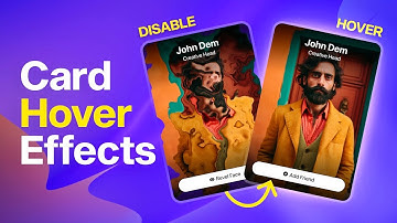 Interactive Card Hover Effects in Figma | Modern UI Animation with Smart Animate #figma