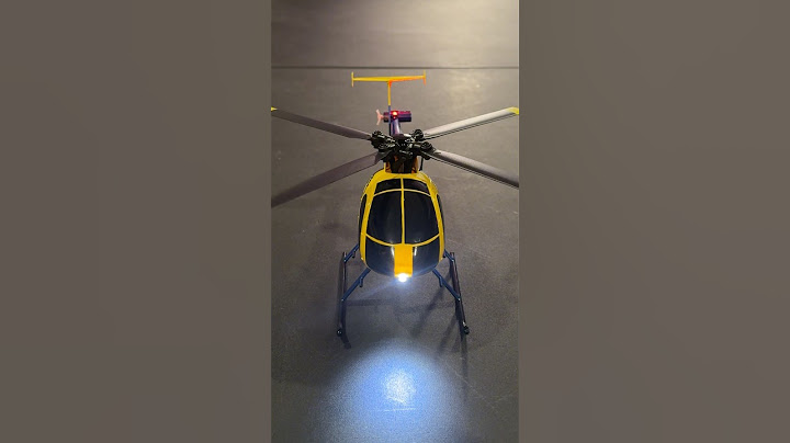 Sights & Sounds of a NEW RC MD500 Helicopter