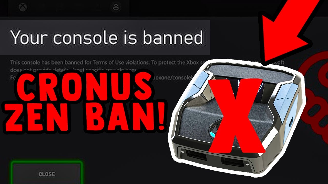 Consoles Try to Ban Cronus Zen Cheat Devices 