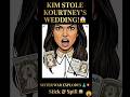 Kim Kardashian Stole Kourtney's Wedding Brand! 😱🍵 #Shorts