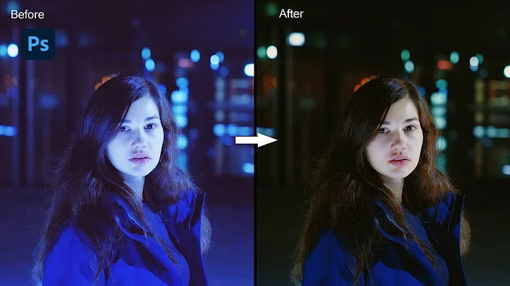 fix color cast in 1 minute | photoshop tutorial