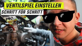 Ventilspiel einstellen am Pitbike │ How to / Anleitung │ Pitbike ZS190 / Daytona