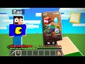 usamos CELULAR no MINECRAFT! 📱 * muito apelão *