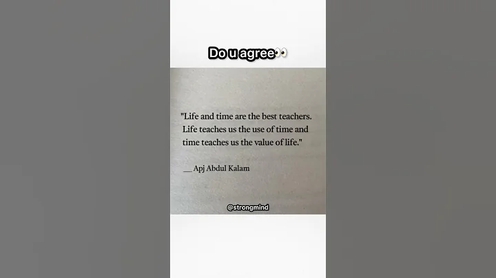 Two main teachers of life✨#motivation #quotes#trending #successmindset #successtips #time