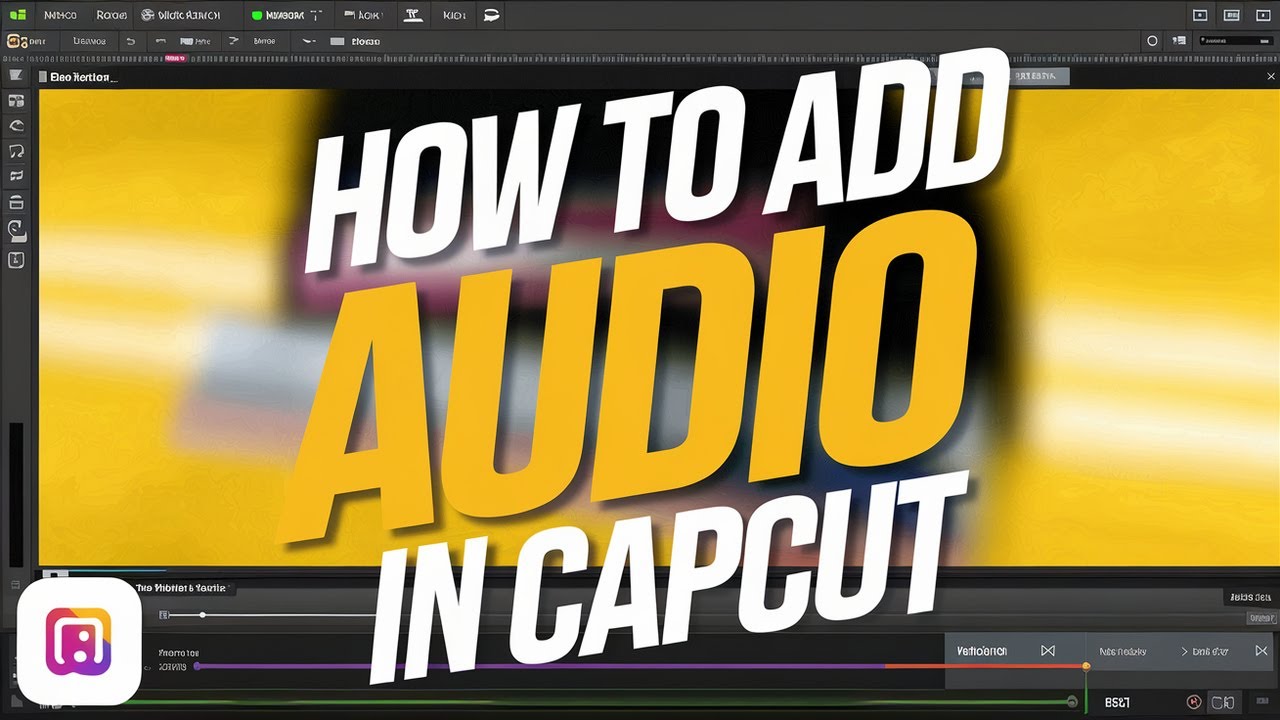 How to Add Audio in CapCut | Easy Tutorial for Beginners - YouTube