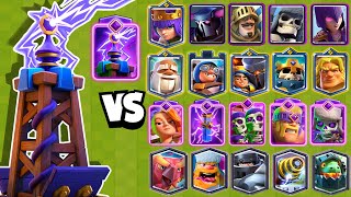 TESLA EVOLUCIONADO vs TODAS LAS CARTAS | NUEVA CARTA | Clash Royale