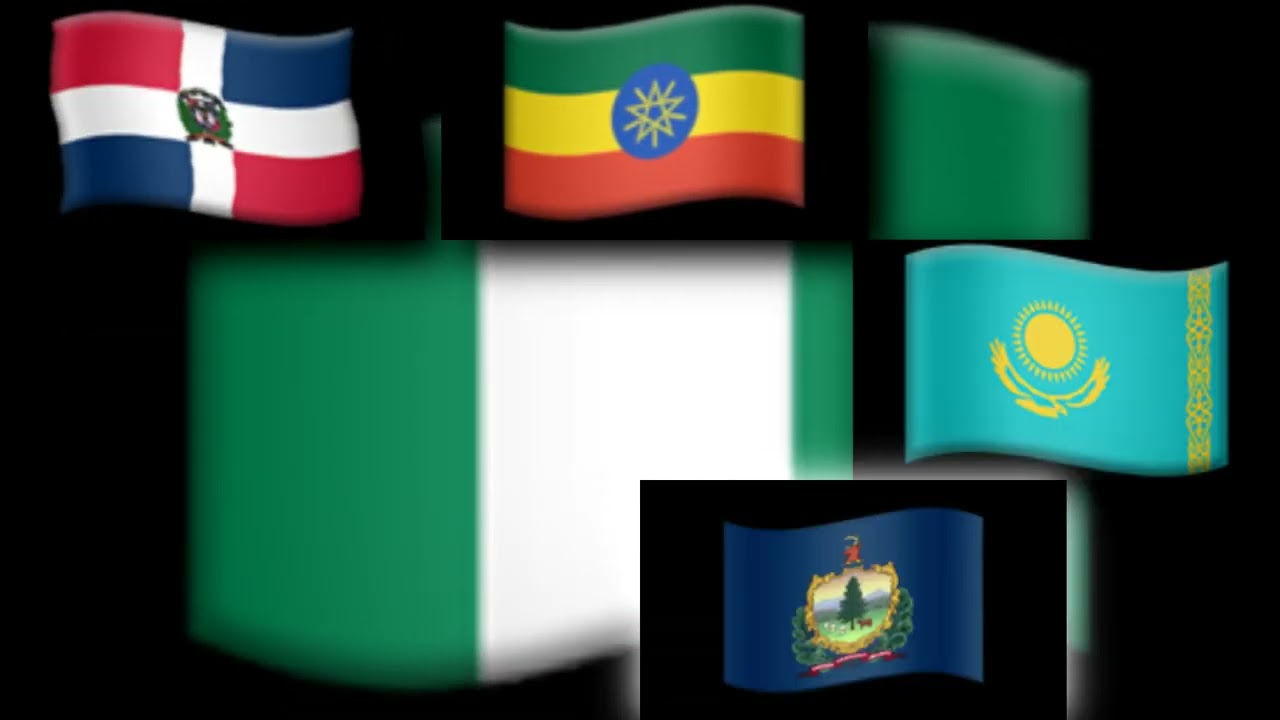 Nigeria, Vermont, Dominican Republic, Kazakhstan, and Ethiopia EAS alarm Sparta Porta Remix (No BGM)