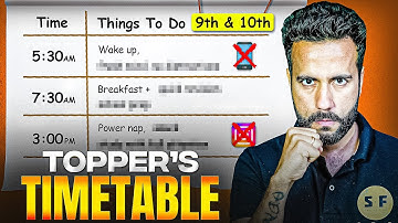 Most Practical Timetable for Class 9 & 10 Students | Top Your Class with 95+ Marks
