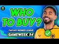 Fpl double gw34 best players to buy sell fantasy premier league 2324